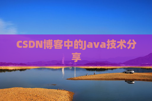 CSDN博客中的Java技术分享